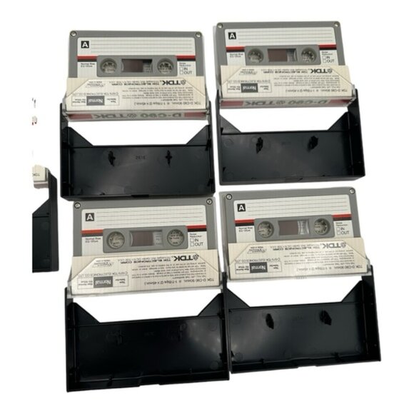 Vintage TDK D-C90 Cassette Tapes 1979 Lot Of 5 - Picture 7 of 9